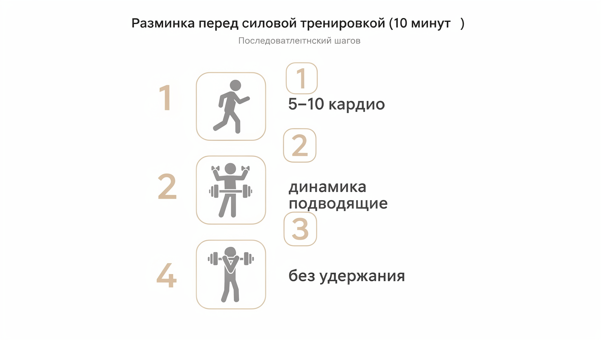 10-минутный ритуал разминки перед силовой