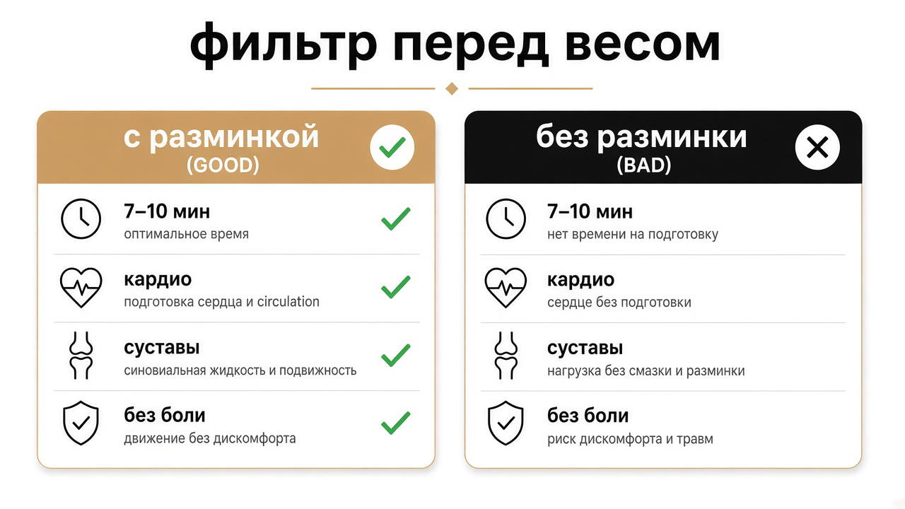 Свободные веса: когда